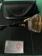 Vintage Cazal 951 Sunglasses FRAMES 365 Gold Black Complete Germany J301