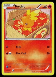 Torchic RC5/RC25 Legendary Treasures Radiant Collection Holo