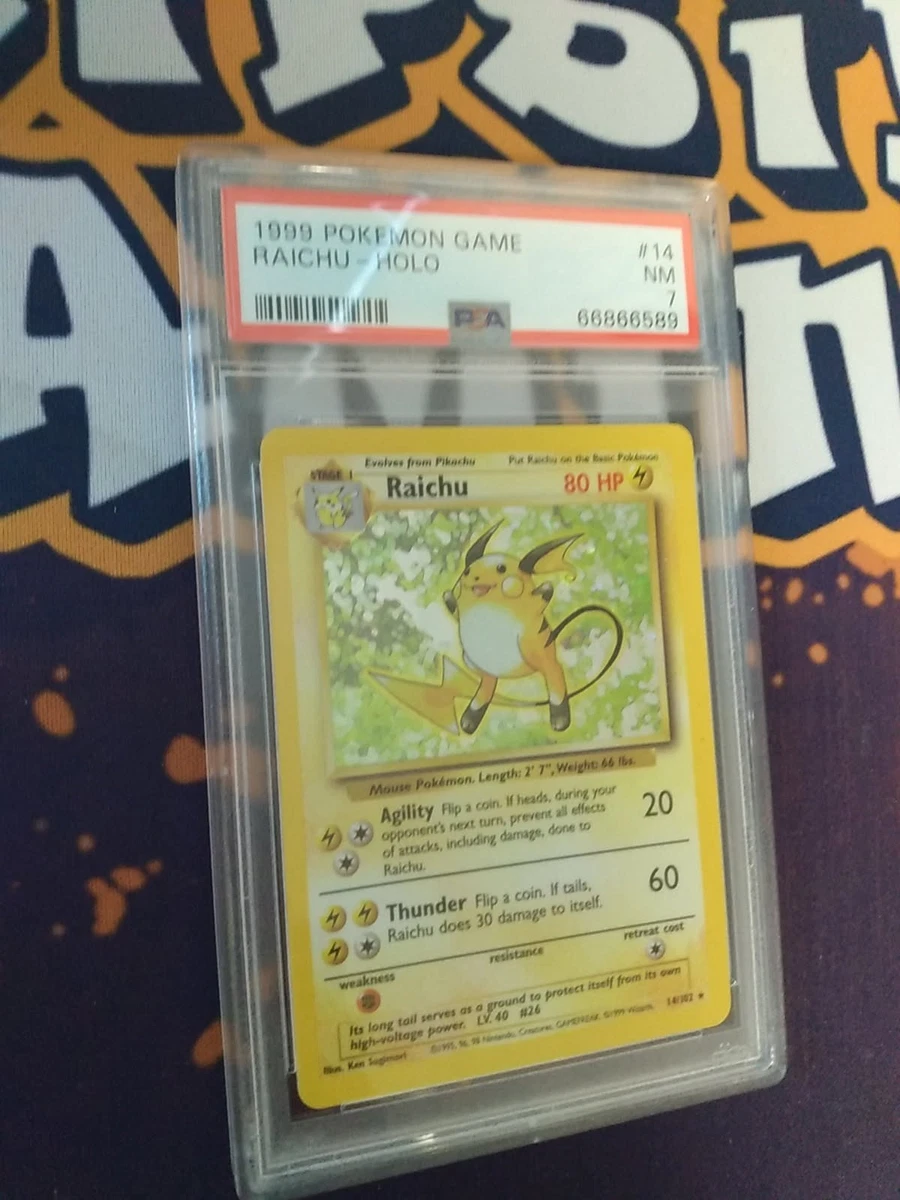 Pokémon TCG Base Set Grade 7 English Collectible Individual Card