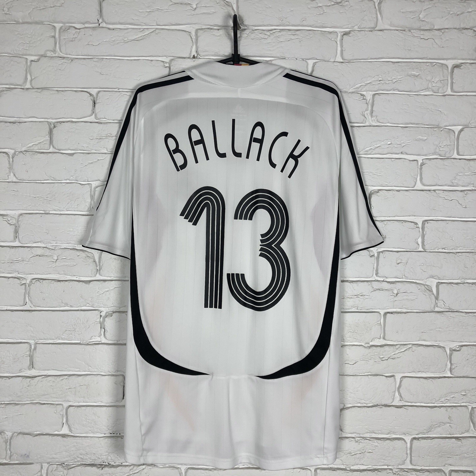 Ballack Germany national team 2005 2006 Home jersey vintage Adidas Size L men’s