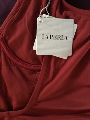 La Perla Badeanzug In Klassischem Rot;Mit Etikett 36 D, Neupreis über 200 