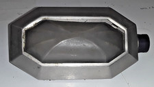 Early Vintage Dome Light W Frosted Glass Lens  4 X 2 14  - 2m24