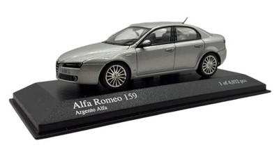 Minichamps 1/43 Alfa Romeo 159 2005 Silver 400120500