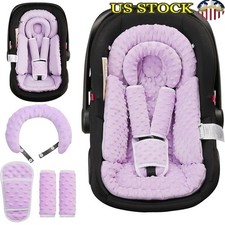 Infant Head Support Cushion Adjustable Baby Car Seat Insert Safety Comfort New