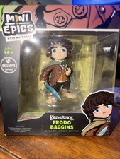 Figurine Weta Mini Epics Frodon Baggins Seigneur des Anneaux caisse à butin exclusive
