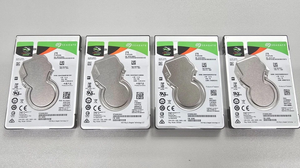 Seagate FireCuda 2TB ST2000LX001 2,5" Hybrid Gaming SSHD getestet + OK - Bild 1 von 2