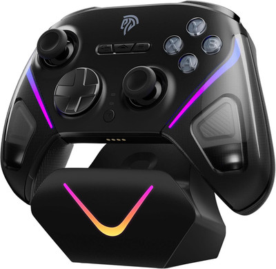 Easysmx D10 Controller PC Mit Ladestation, Wireless Controller Mit TMR Joystick