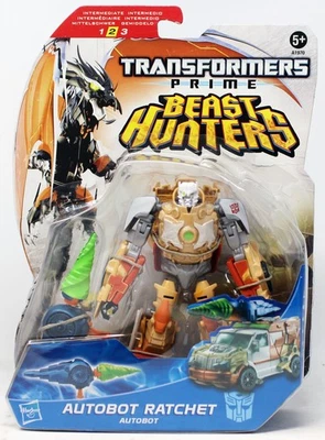 Transformers - Prime - Beast Hunters - Deluxe - Autobot Ratchet - ca. 14cm - Bild 1 von 4