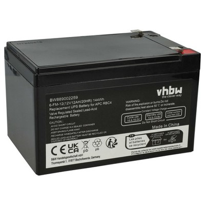 Akku Batterie USV für APC SUVS650 SU620NET Smart-UPS SU620INET 12Ah 12V AGM