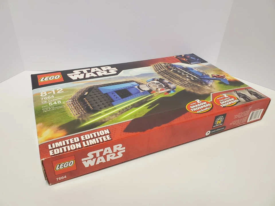 LEGO 7664 Star Wars TIE Crawler w/Shadow Troopers NEW SEALED - Image 3 of 4