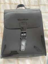 Dr. Martens Mini Backpack Patent Leather Black Hardware