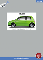 PDF VW Lupo (98-06) Reparaturanleitung Motor 1,4 L Benziner 55/74Kw