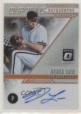 2018 Panini Donruss Optic Optic Auto Derek Law #OA-DL Auto 0v1