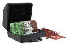 SofiaMari SMTT-3412, 2-Tone Accordion Red,White,Green Fa/Mi