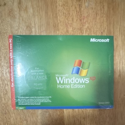 Microsoft Windows XP Home Edition Recovery CD English for Balance PC sealed