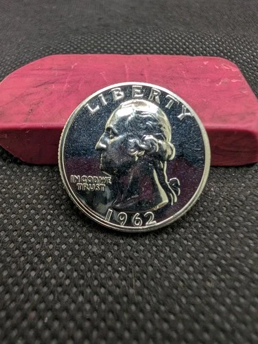 1962 Proof Washington Quarter 90% Silver