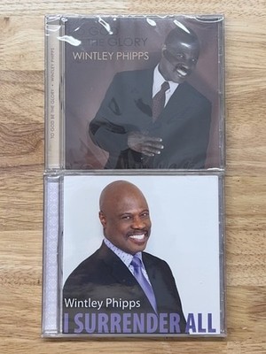 Wintley Phipps - To God Be The Glory & I Surrender All CD Lot Gospel NEW SEALED