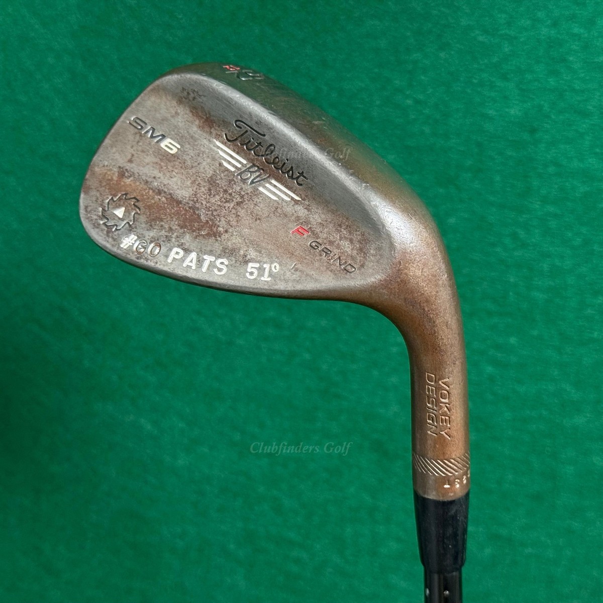 Sm6 Titleist Vokey Design 56 Degree Wedge TOUR ISSUE Titleist