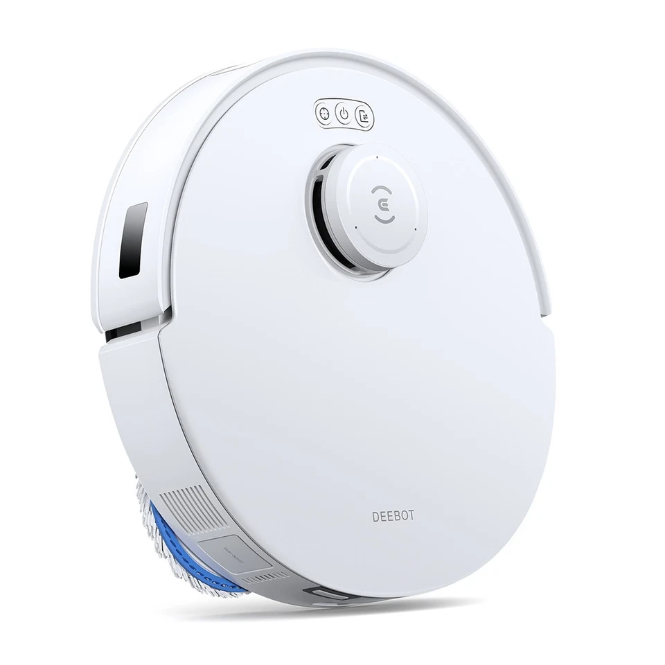 ECOVACS DEEBOT T30C PRO Omni Saugroboter mit Wischfunktion 12800Pa Weiß YlKO Al - Bild 3 von 4