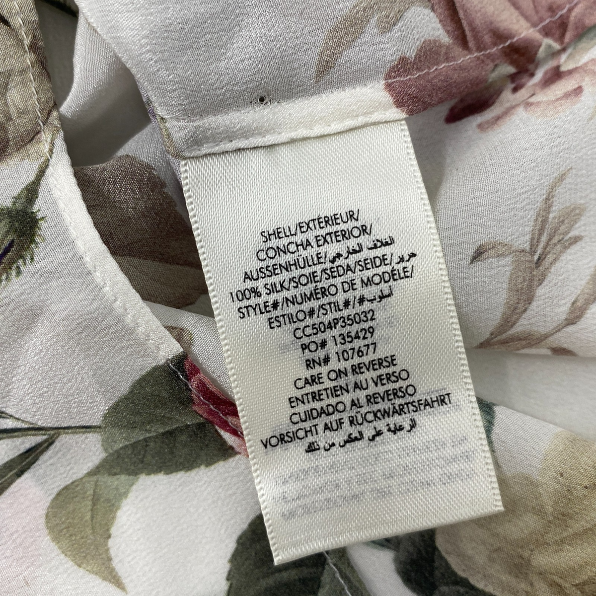 ユウ Alice + Olivia Willa Sweet Nothings Silk Blouse Small NWT $350 | eBay