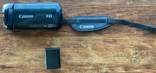 Canon VIXIA HF R40 HD Handheld Camcorder Black 53x Zoom w/Battery NEEDS REPAIR