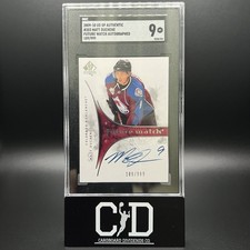 Matt Duchene 2009-10 UD SP Authentic Rookie Future Watch Auto /999 SGC 9 Stars