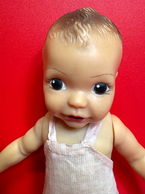 RARE Vintage 10'' LINDA BABY Terri Lee Family DOLL in Outfit 1950s