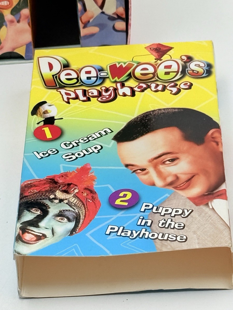 VTG Pee Wee's Playhouse TV Series VHS 2 Box Set Volume 1-8 9-16