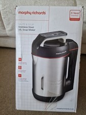 Image of Morphy Richards Stainless Steel Soup Maker/Saute Maker 1.6L