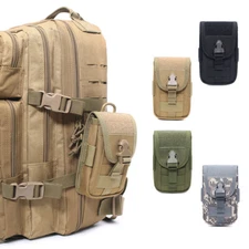 Estuche De Cubierta De Teléfono Móvil De Bolsa De Doble Capa Táctica Con Bolsa