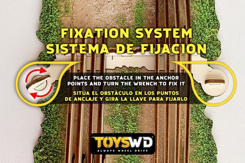 ToysWD Crawler Park Wippe Hindernis für 1/24 1/18 RC Crawler Park Circuit TWD240 - Bild 10 von 10