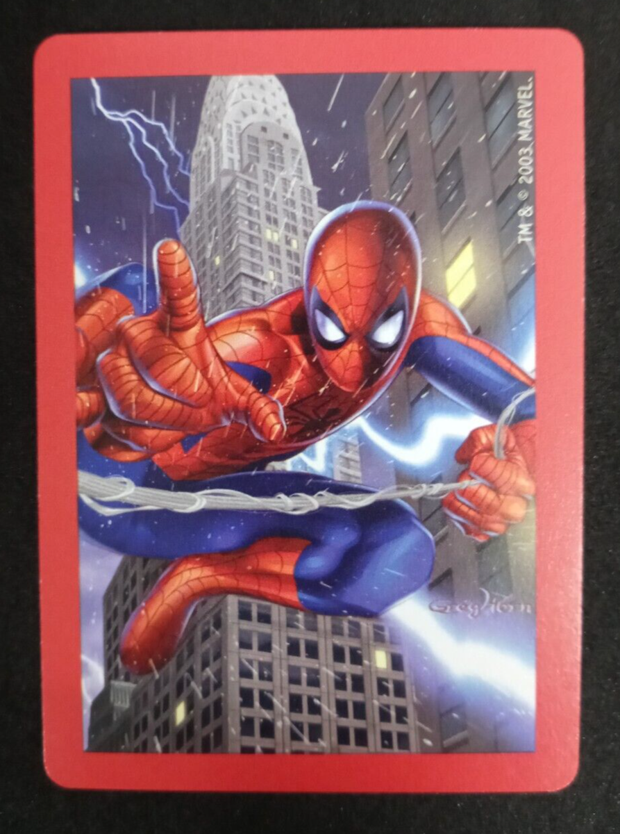 2003 Marvel Spider-Man Swap Playing Card 2 Spades (B) | eBay