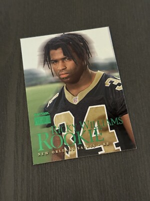 1999 Skybox Premium (Portrait) #212 RICKY WILLIAMS New Orleans Saints ROOKIE RC