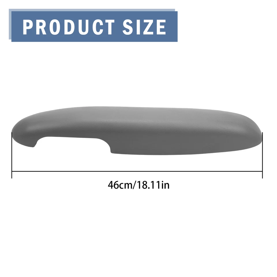 1 PAIR DOOR ARMREST FOR 1995-2002 CHEVY GMC C/K PICKUP SILVERADO SUBURBAN PADDED - Image 3 of 4