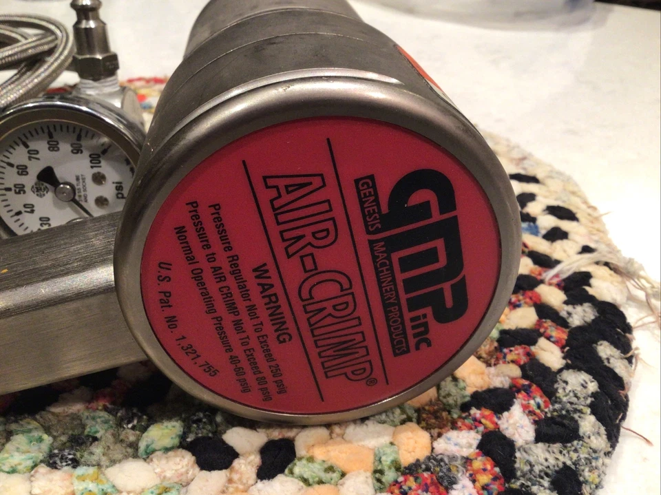 Crimpado de aire GMP Genesis Machinery Products Foto 2 de 4