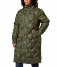 Mondetta Ladies' Quilted Down Parka(green,large)