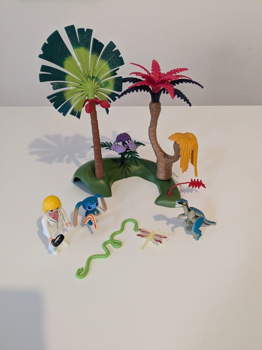PLAYMOBIL SUPER LOST ISLAND WITH ALIEN RAPTOR 6687 UK