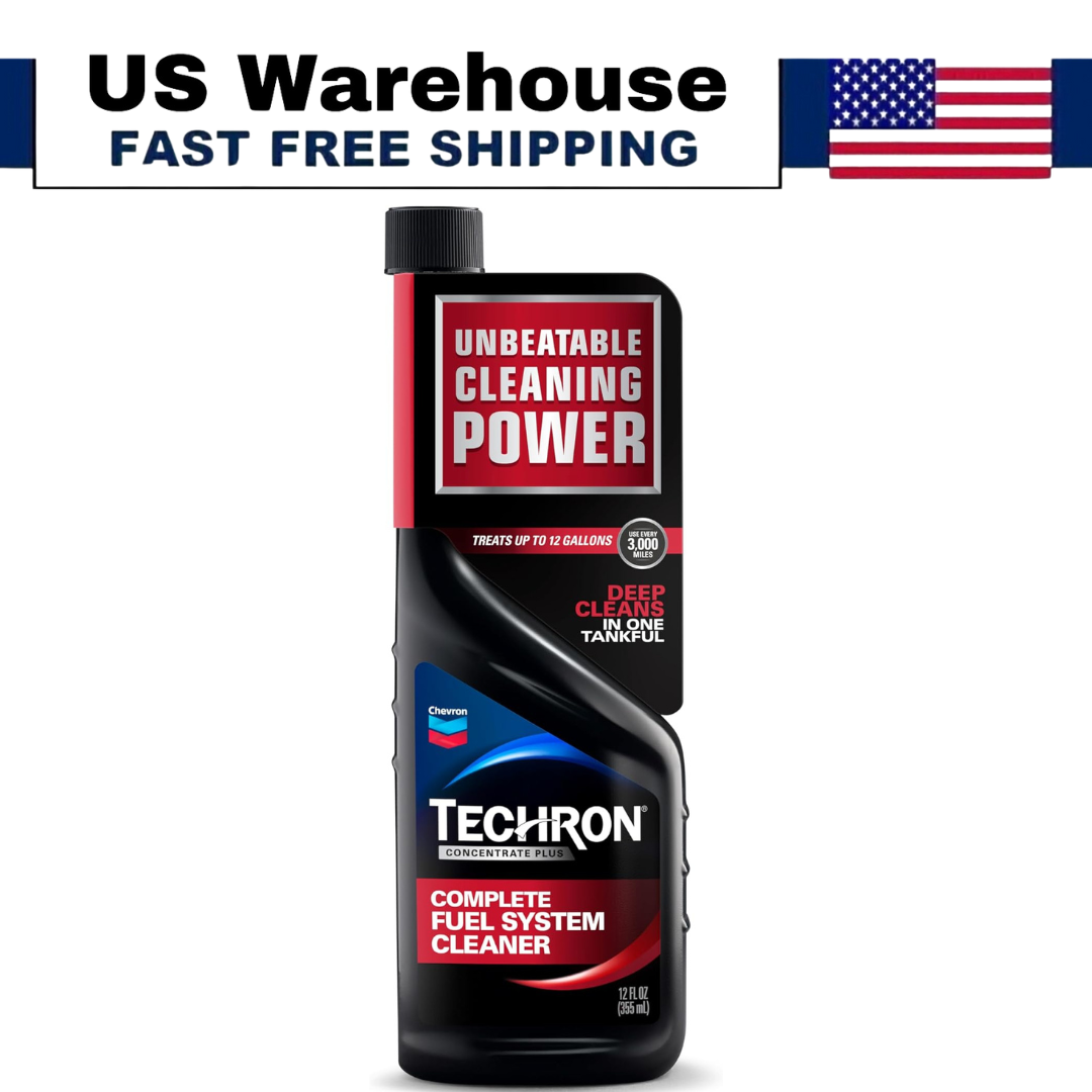 Chevron Techron Concentrate Plus Fuel System Cleaner, 12 oz, Pack of 1