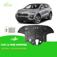 Thick Engine Splash Shield For Kia Sportage FWD 2017-19 Front Engine Guard Hard