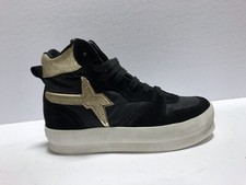 Naturino W6yz Mig Zip Girls Black Sneaker Size US13 M EUR31 Big Kid