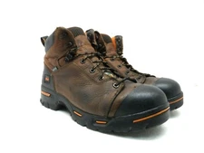 Timberland PRO Men's 6" Endurance PR WP Steel Toe 47591 Work Boots Brown 12M