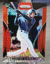 Javier Guerra 2019 Panini Prizm Red Mojo Prizm /299 Rookie #242 San Diego Padres