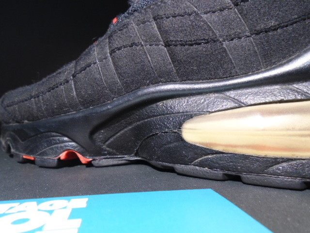 2000 NIKE AIR MAX 95 BG BLACK COMET RED BRED SUEDE ATMOS 1 2000 NIKE AIR MAX 95 BG BLACK COMET RED BRED SUEDE ATMOS 1