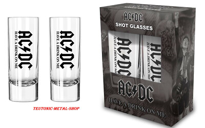   AC/DC - Have A Drink On Me Schnapsglas Set Shot Glass Set