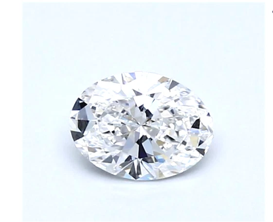 Diamond 0.99CT Natural Loose Oval Cut Brilliant F SI1 Clarity GIA Certified - Image 2 of 4