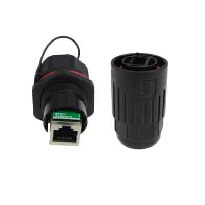 WEIPU RJ45F CAT6 Network Signal Cable Adapter RJ45 Data Transfer Wire Connector