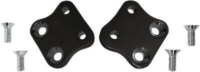 Accutronix Kick Back Adapter Plate 1-1/8in. Back and 1in. Up - Black