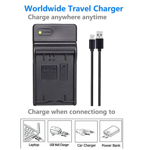 NP-FC11 FC10 Battery or charger for Sony Cyber-shot DSC-P8 DSC-P8L DSC-P9 DSC-V1 - Picture 11 of 52