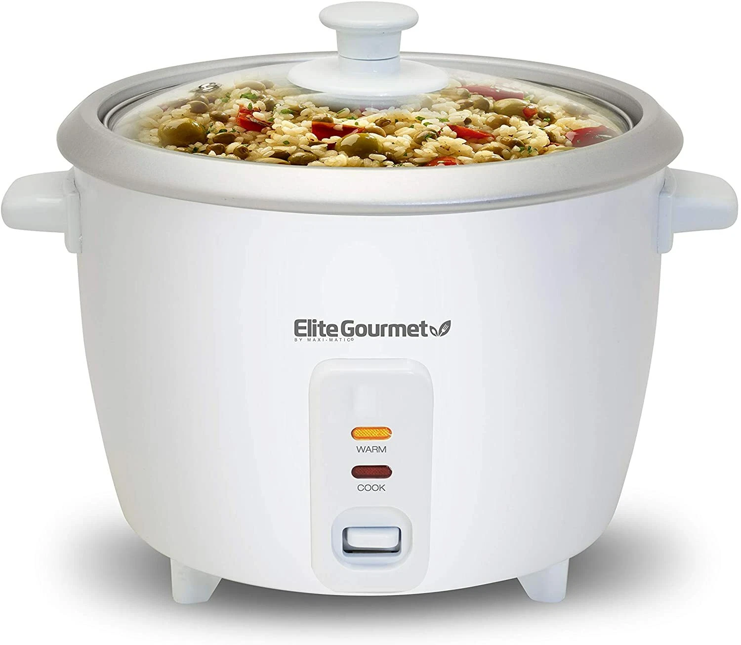 Elite Gourmet ERC-003 Electric Rice Cooker with Automatic Keep Warm New Version