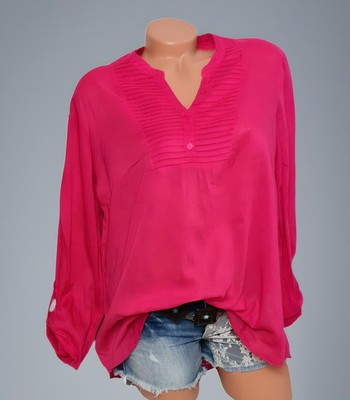 C'est Beau la Vie Casual Bluse Gr.40/42 Tunika Leicht und luftig Langarm NEU